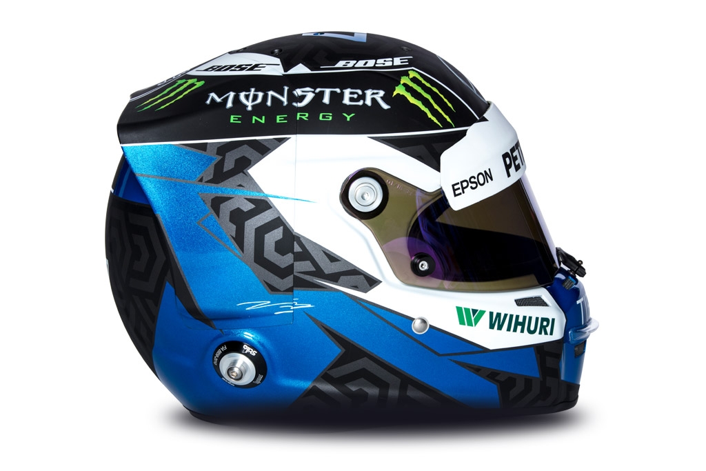 Casque de Valtteri Bottas