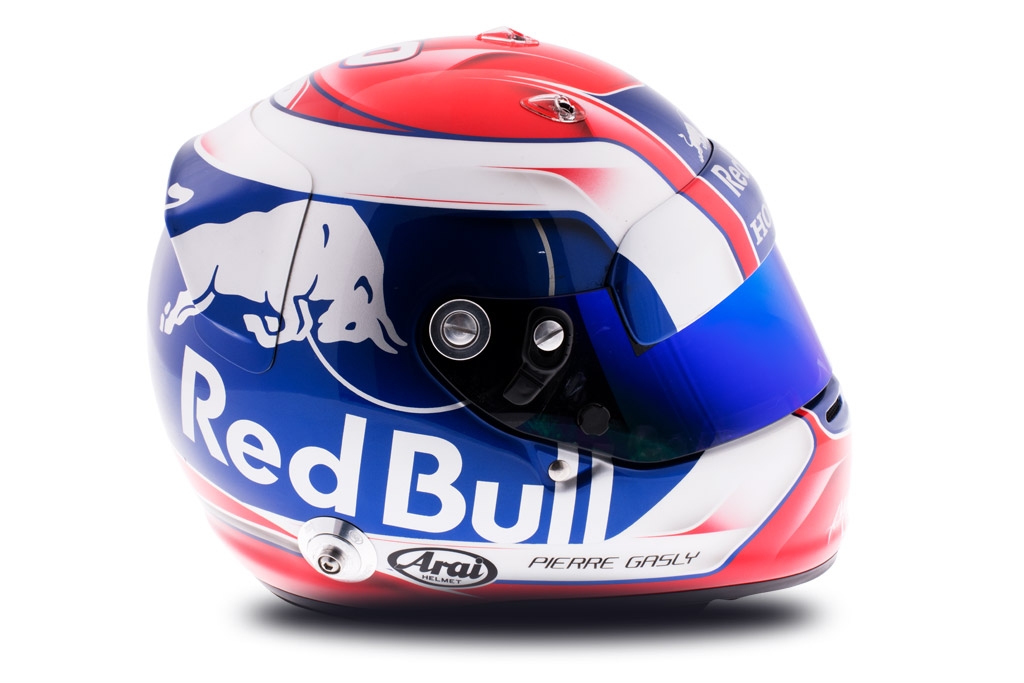 Casque de Pierre Gasly