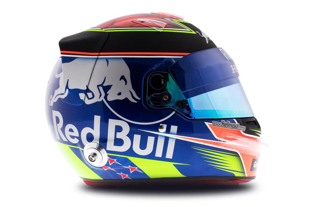 Casque de Brendon Hartley