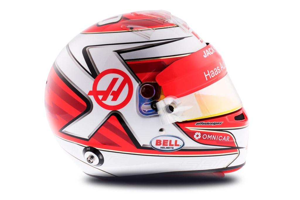 Casque de Kevin Magnussen