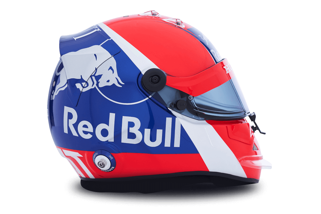 Casque de Daniil Kvyat