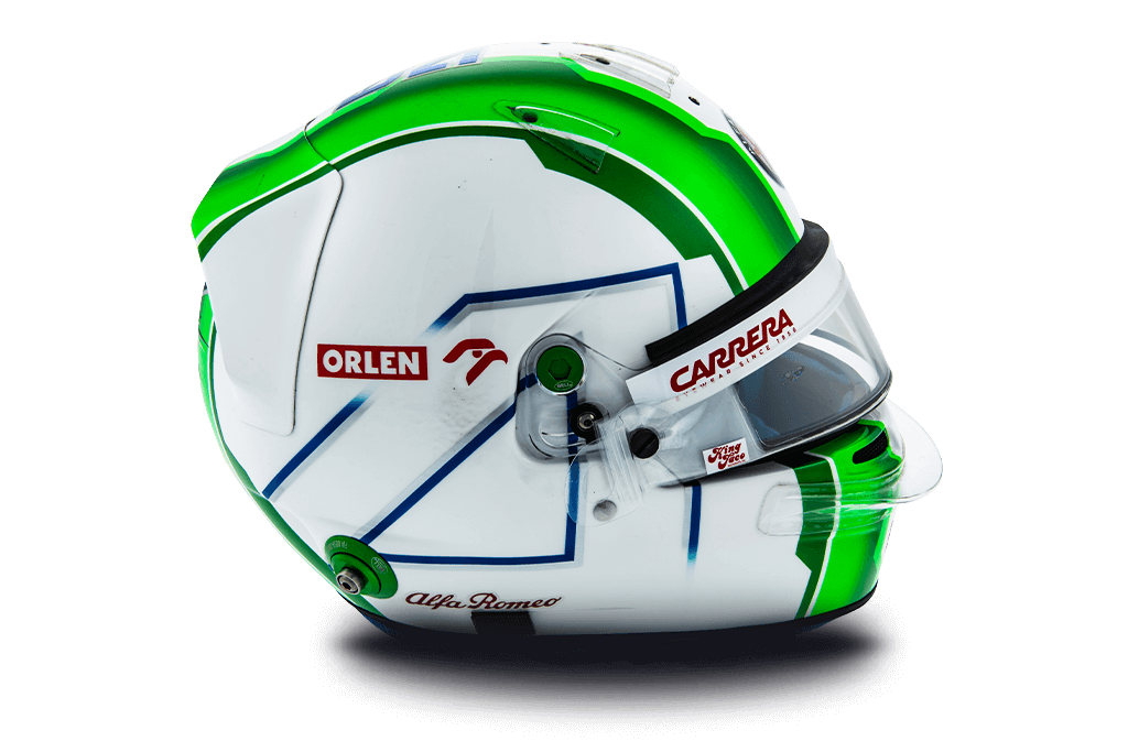 Casque de A. Giovinazzi