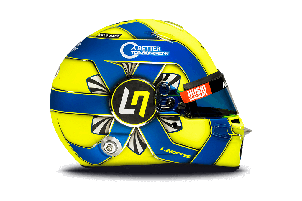 Casque de Lando Norris