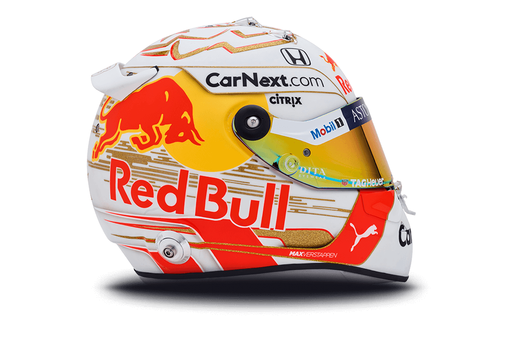 Casque de Max Verstappen