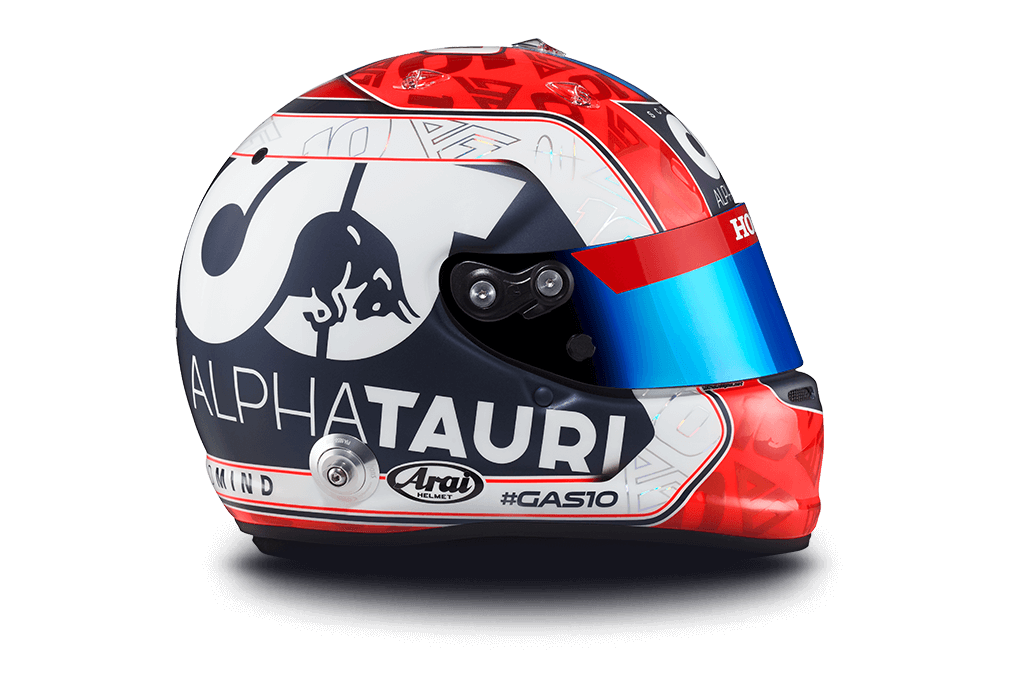 Casque de P. Gasly