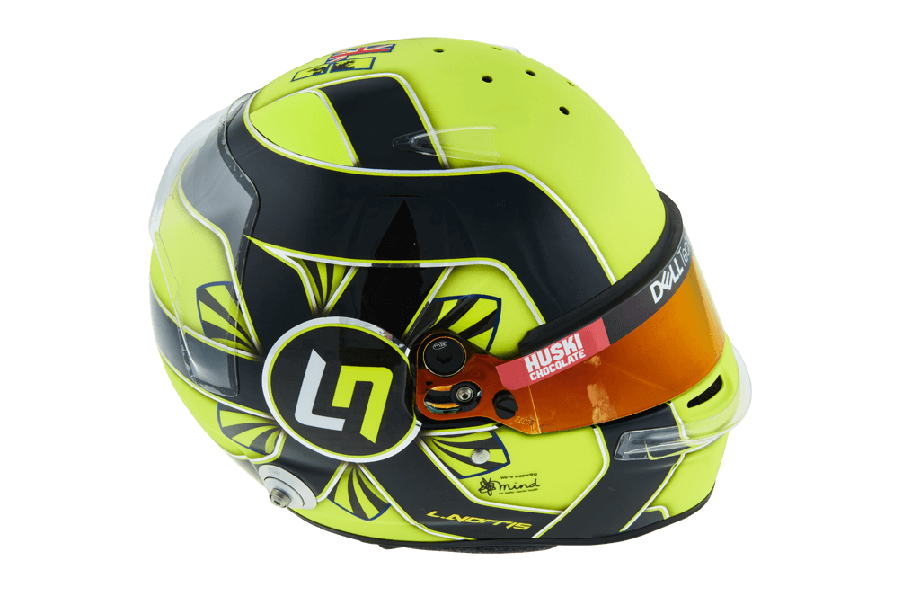 Casque de Lando Norris