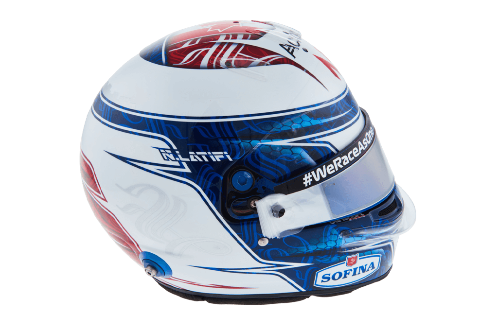 Casque de N. Latifi