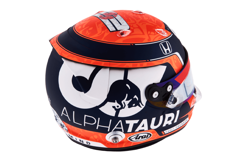 Casque de Y. Tsunoda