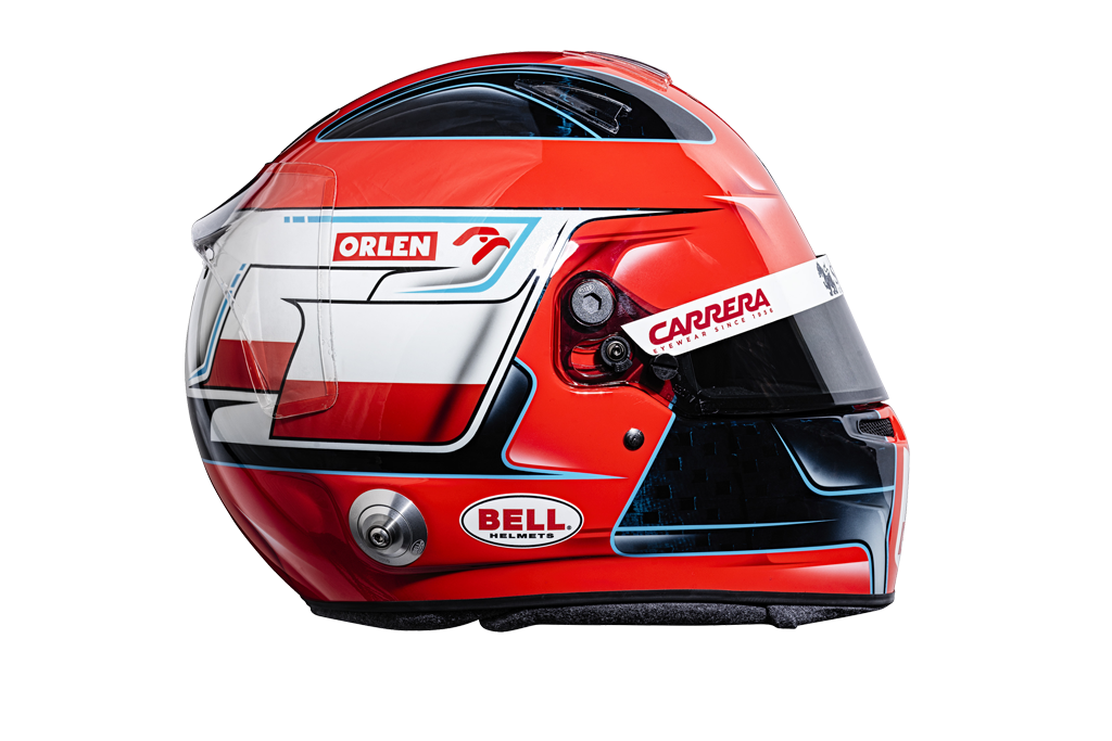Casque de Robert Kubica