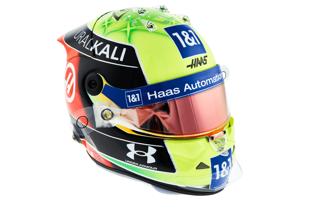 Casque de Mick Schumacher