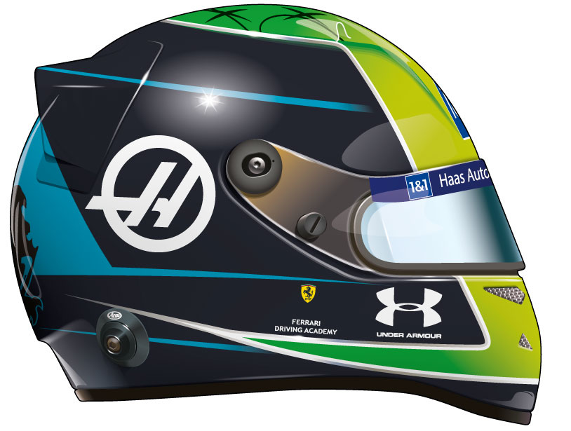 Casque de M. Schumacher
